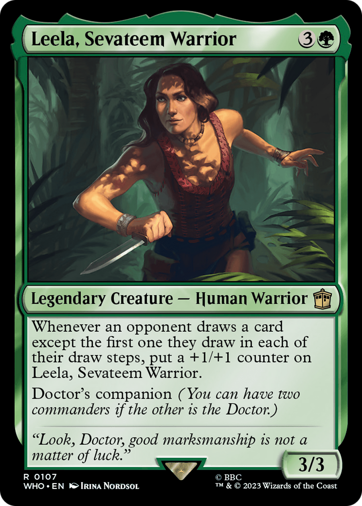 Leela, Sevateem Warrior [Doctor Who] | Tabernacle Games