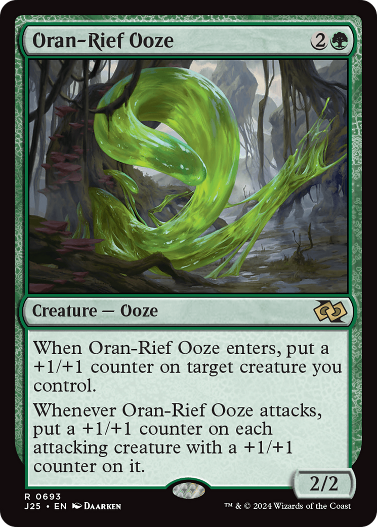 Oran-Rief Ooze [Foundations Jumpstart] | Tabernacle Games