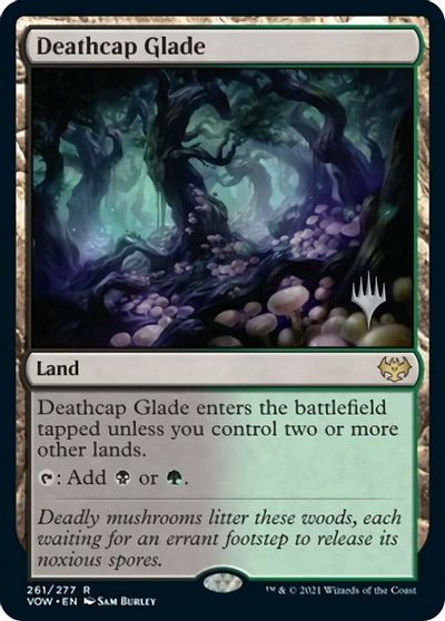 Deathcap Glade (Promo Pack) [Innistrad: Crimson Vow Promos] | Tabernacle Games