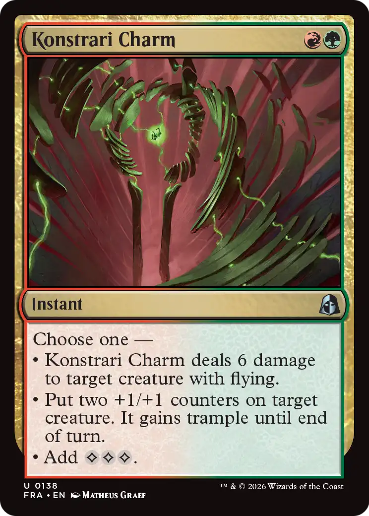 Konstrari Charm [Reality Fracture] | Maze of Fitzroy