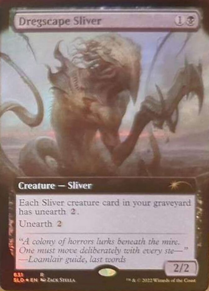 Dregscape Sliver (Extended Art) [Secret Lair Drop Promos] | Tabernacle Games