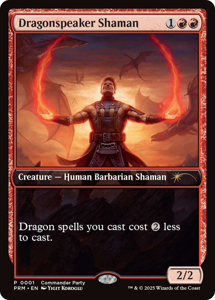 Dragonspeaker Shaman [Wizards Play Network 2025] | Tabernacle Games