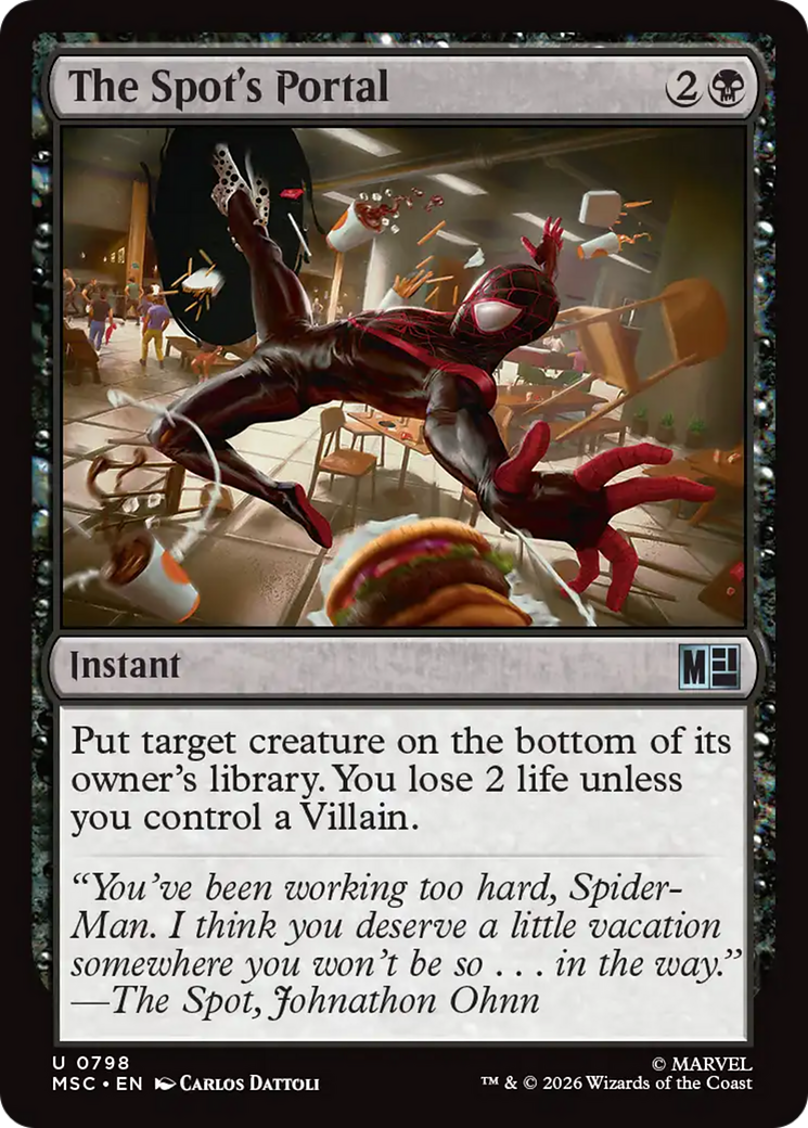 The Spot's Portal [Marvel Super Heroes Commander] | Tabernacle Games
