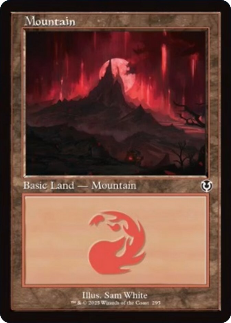 Mountain (295) (Retro Frame) [Innistrad Remastered] | Tabernacle Games