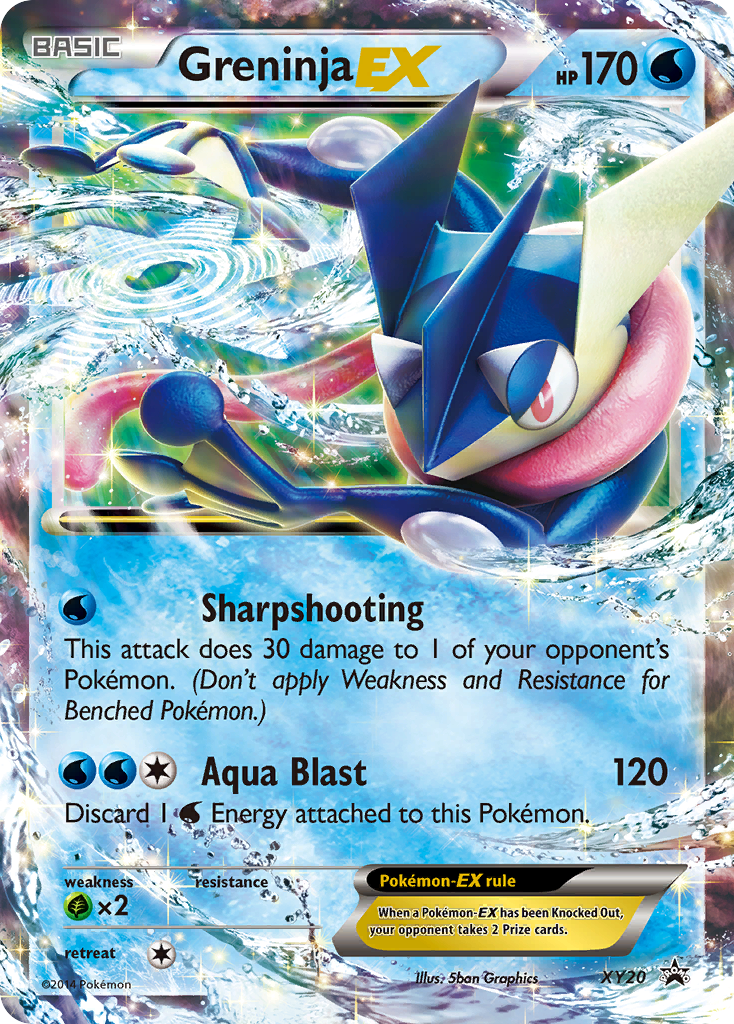 Greninja EX (XY20) [XY: Black Star Promos] | Tabernacle Games