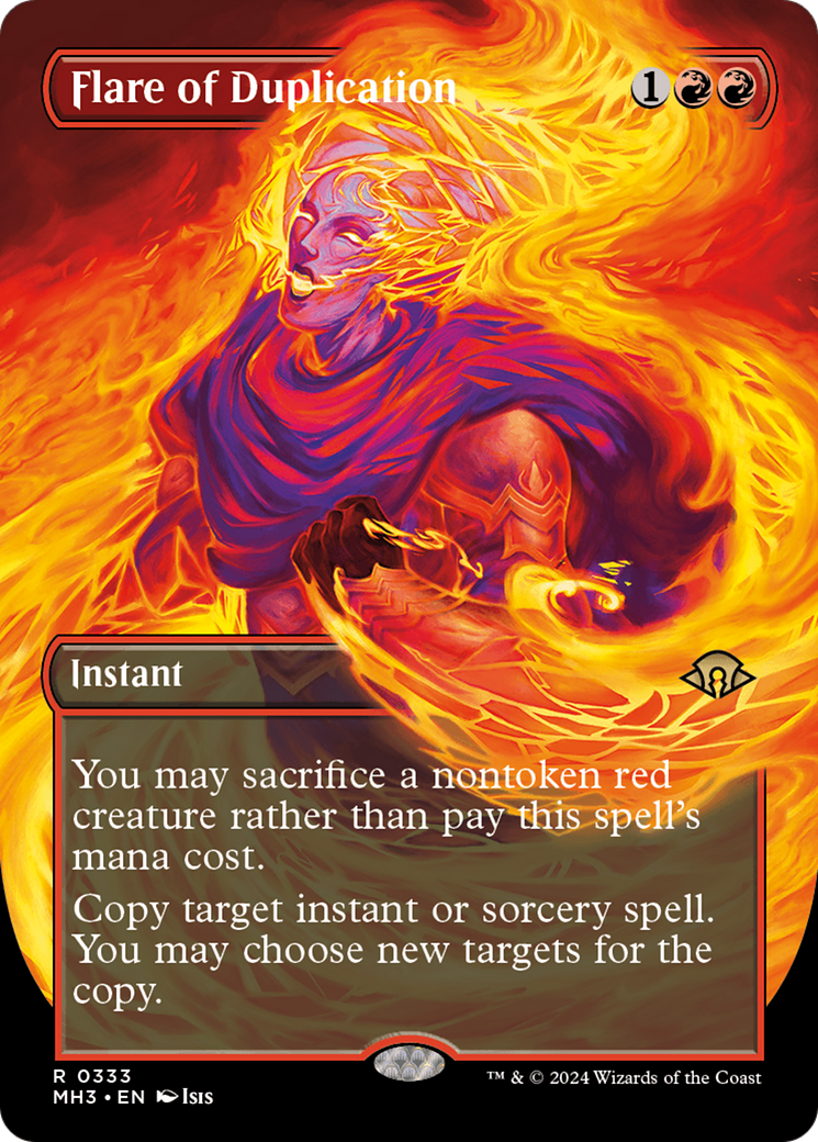 Flare of Duplication (Borderless) [Modern Horizons 3] | Tabernacle Games