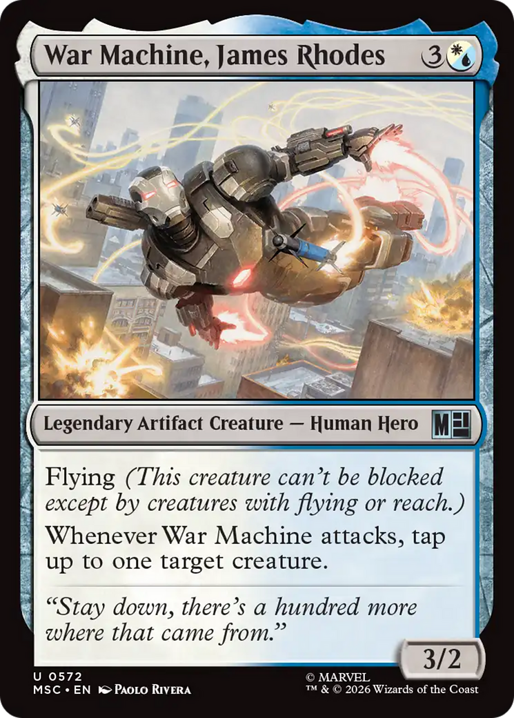 War Machine, James Rhodes [Marvel Super Heroes Commander] | Tabernacle Games