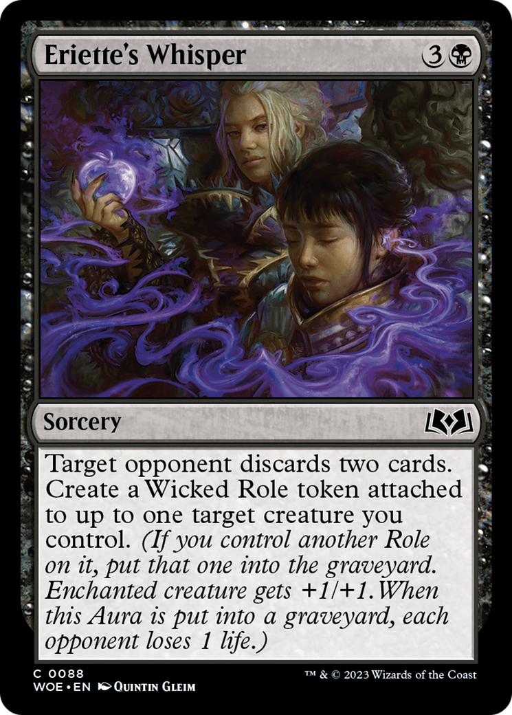 Eriette's Whisper [Wilds of Eldraine] | Tabernacle Games