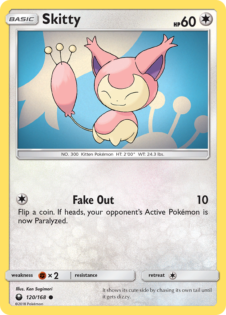 Skitty (120/168) [Sun & Moon: Celestial Storm] | Tabernacle Games