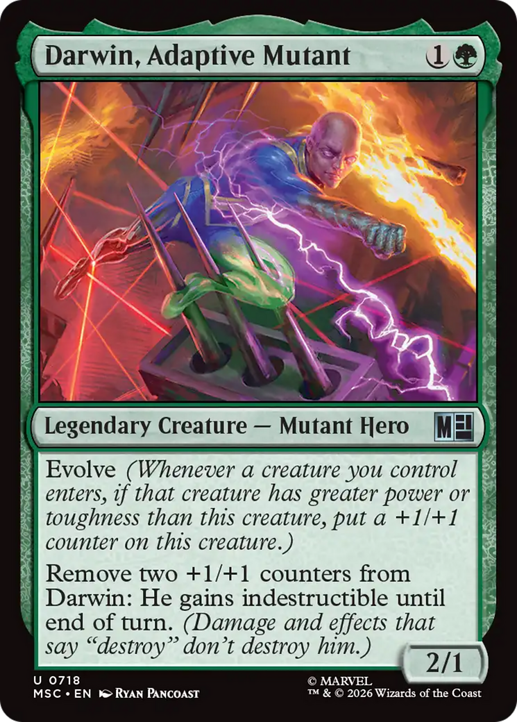 Darwin, Adaptive Mutant [Marvel Super Heroes Commander] | Tabernacle Games