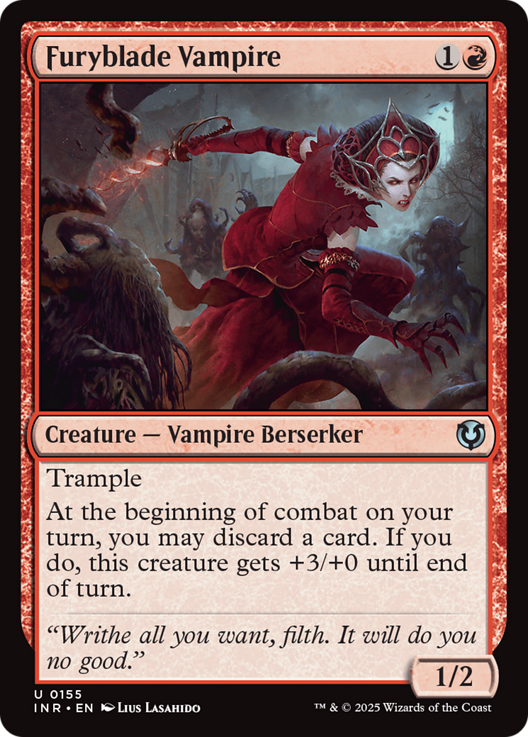 Furyblade Vampire [Innistrad Remastered] | Tabernacle Games