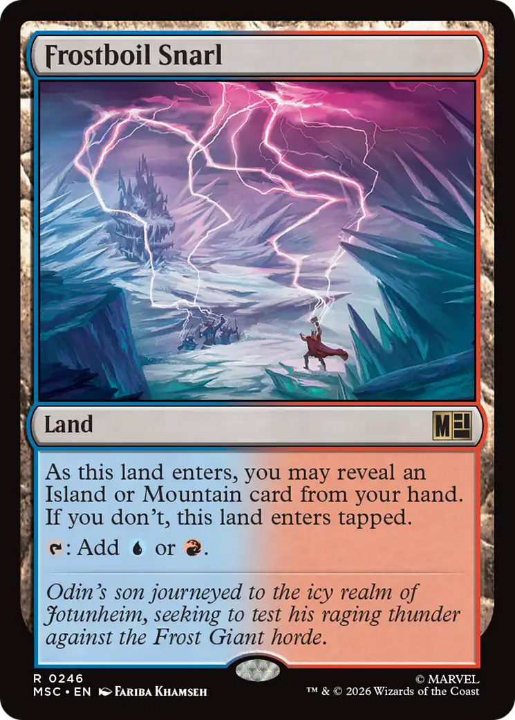 Frostboil Snarl [Marvel Super Heroes Commander] | Tabernacle Games