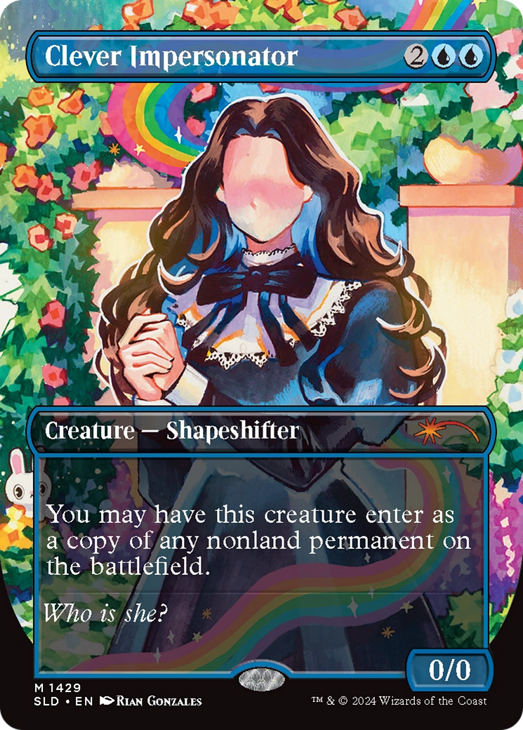 Clever Impersonator (Rainbow Foil) [Secret Lair Drop Series] | Tabernacle Games
