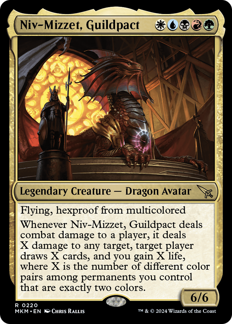 Niv-Mizzet, Guildpact [Murders at Karlov Manor] | Tabernacle Games