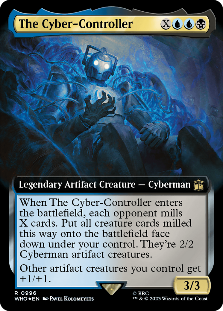 The Cyber-Controller (Extended Art) (Surge Foil) [Doctor Who] | Tabernacle Games