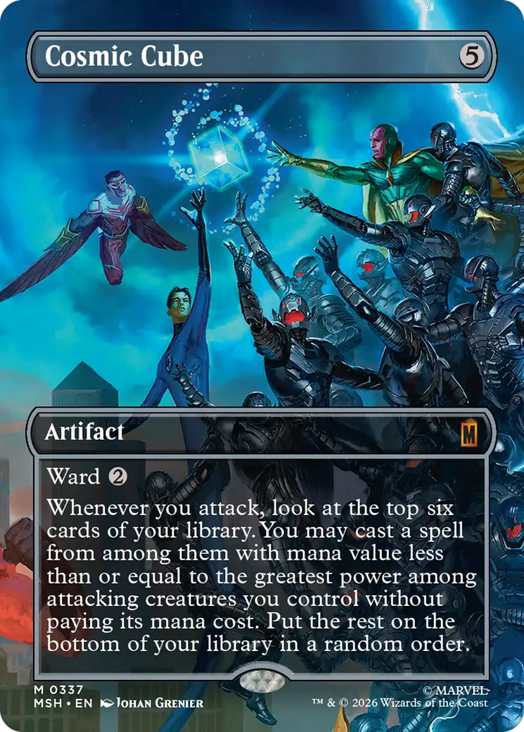 Cosmic Cube (Borderless) (0337) [Marvel Super Heroes] | Tabernacle Games