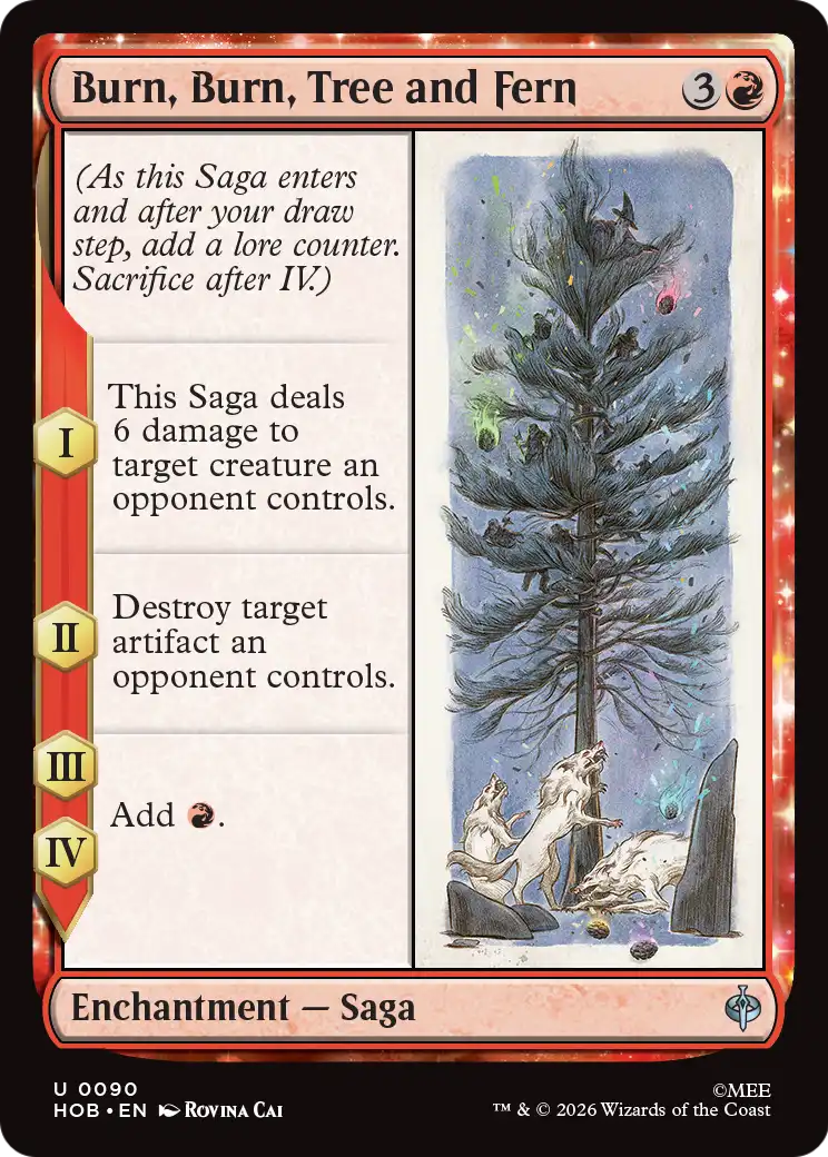 Burn, Burn, Tree and Fern [The Hobbit] | Tabernacle Games