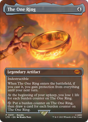 The One Ring (Borderless Alternate Art) [The Lord of the Rings: Tales of Middle-Earth] | Tabernacle Games