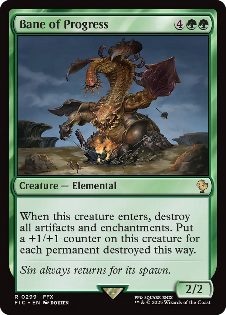 Bane of Progress [FINAL FANTASY Commander] | Tabernacle Games