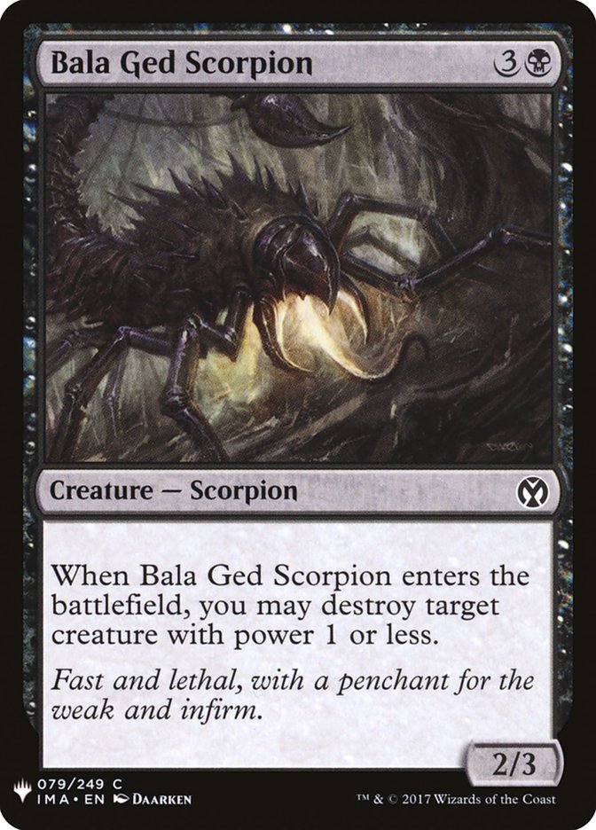 Bala Ged Scorpion [Mystery Booster] | Tabernacle Games