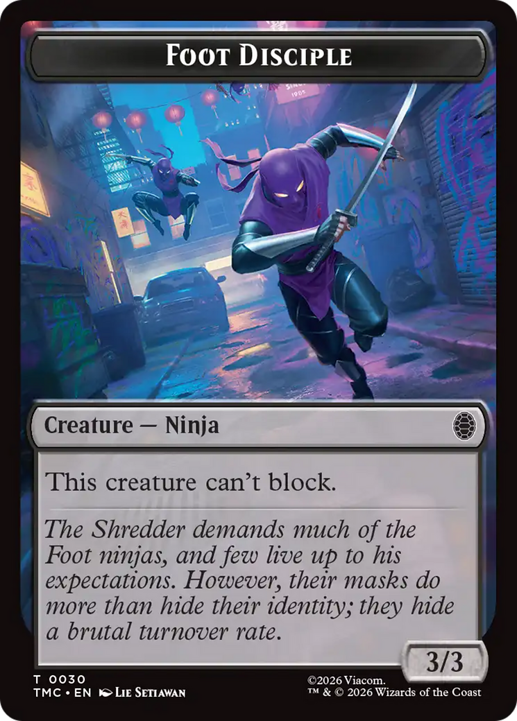 Foot Disciple [Teenage Mutant Ninja Turtles Commander] | Tabernacle Games