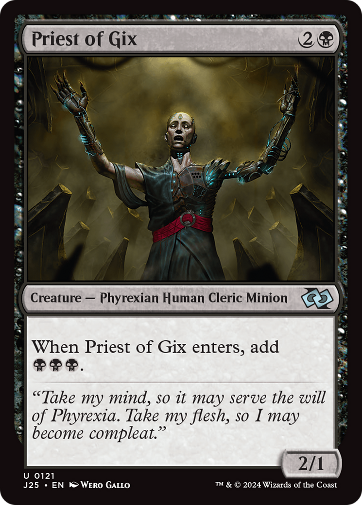 Priest of Gix [Foundations Jumpstart] | Tabernacle Games