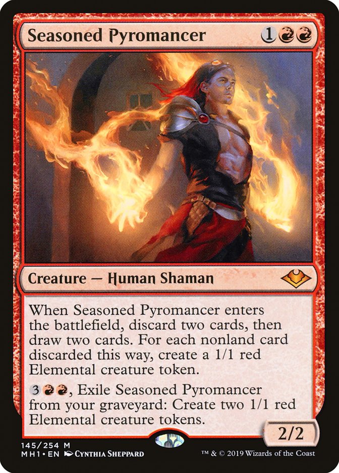 Seasoned Pyromancer [Modern Horizons] | Tabernacle Games