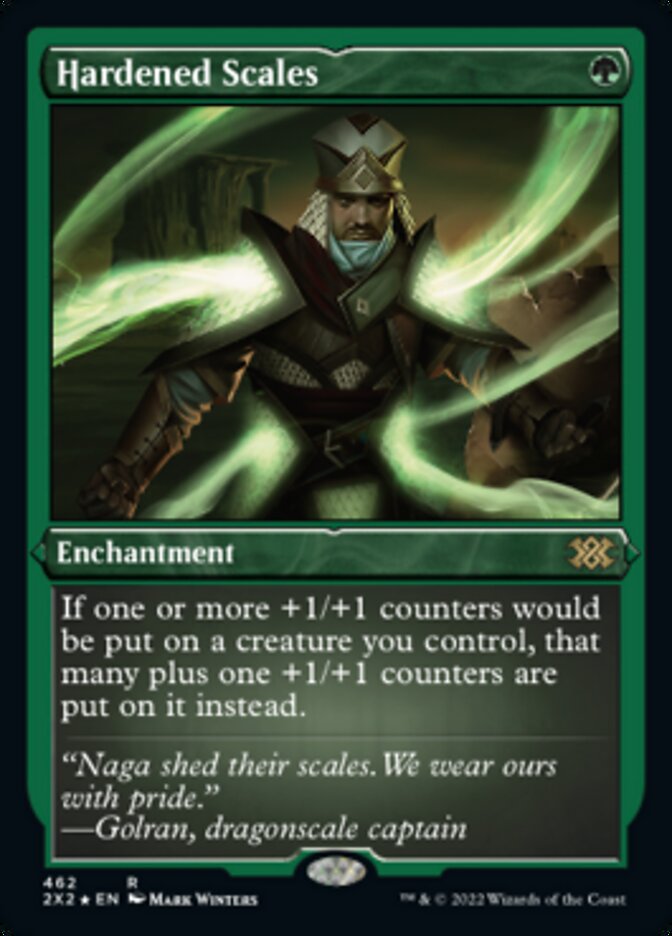 Hardened Scales (Foil Etched) [Double Masters 2022] | Tabernacle Games