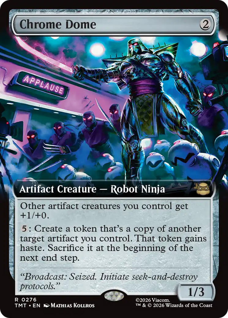 Chrome Dome (Extended Art) [Teenage Mutant Ninja Turtles] | Tabernacle Games