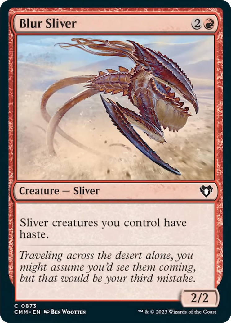 Blur Sliver [Commander Masters] | Tabernacle Games