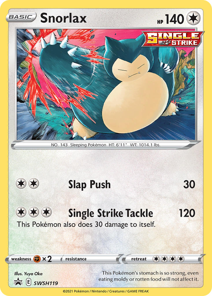 Snorlax (SWSH119) [Sword & Shield: Black Star Promos] | Tabernacle Games