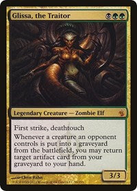 Glissa, the Traitor (Mirrodin Besieged) [Oversize Cards] | Tabernacle Games