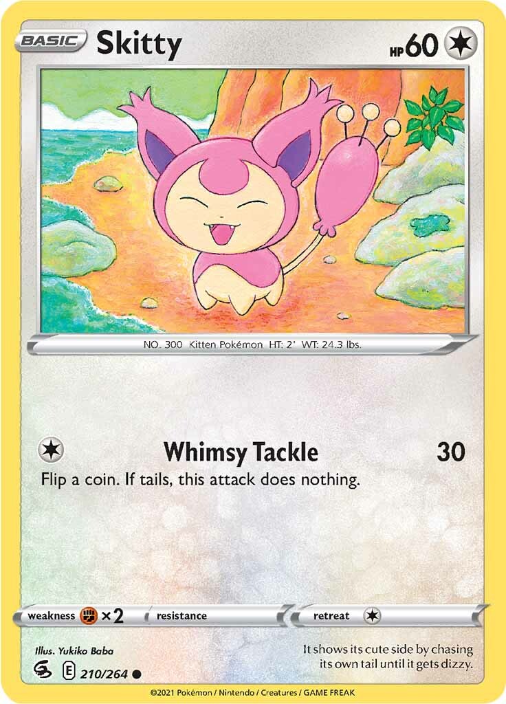 Skitty (210/264) [Sword & Shield: Fusion Strike] | Tabernacle Games