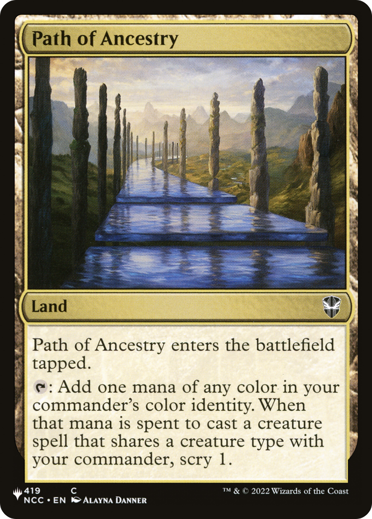 Path of Ancestry (NCC) [The List] | Tabernacle Games