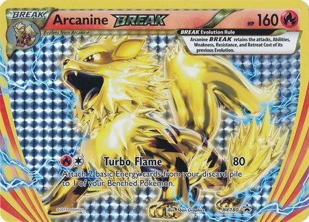 Arcanine BREAK (XY180) (Jumbo Card) [XY: Black Star Promos] | Tabernacle Games