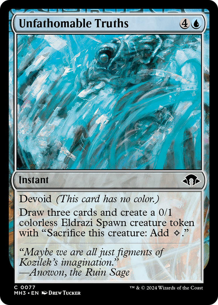 Unfathomable Truths [Modern Horizons 3] | Tabernacle Games