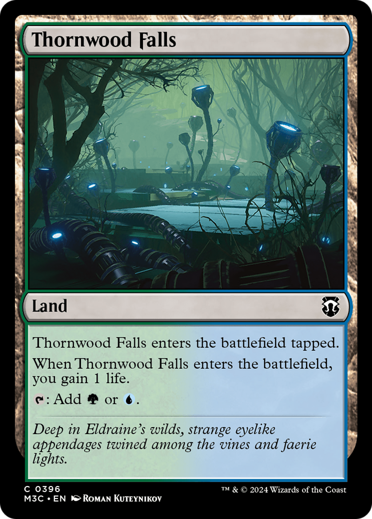 Thornwood Falls (Ripple Foil) [Modern Horizons 3 Commander] | Tabernacle Games