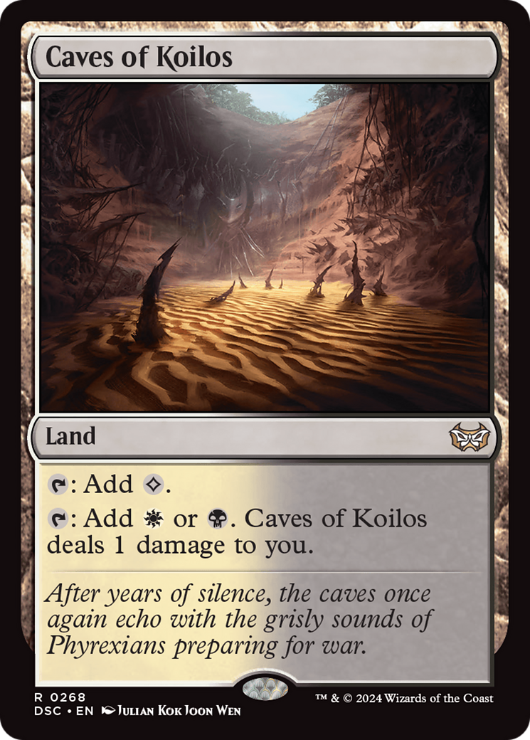 Caves of Koilos [Duskmourn: House of Horror Commander] | Tabernacle Games