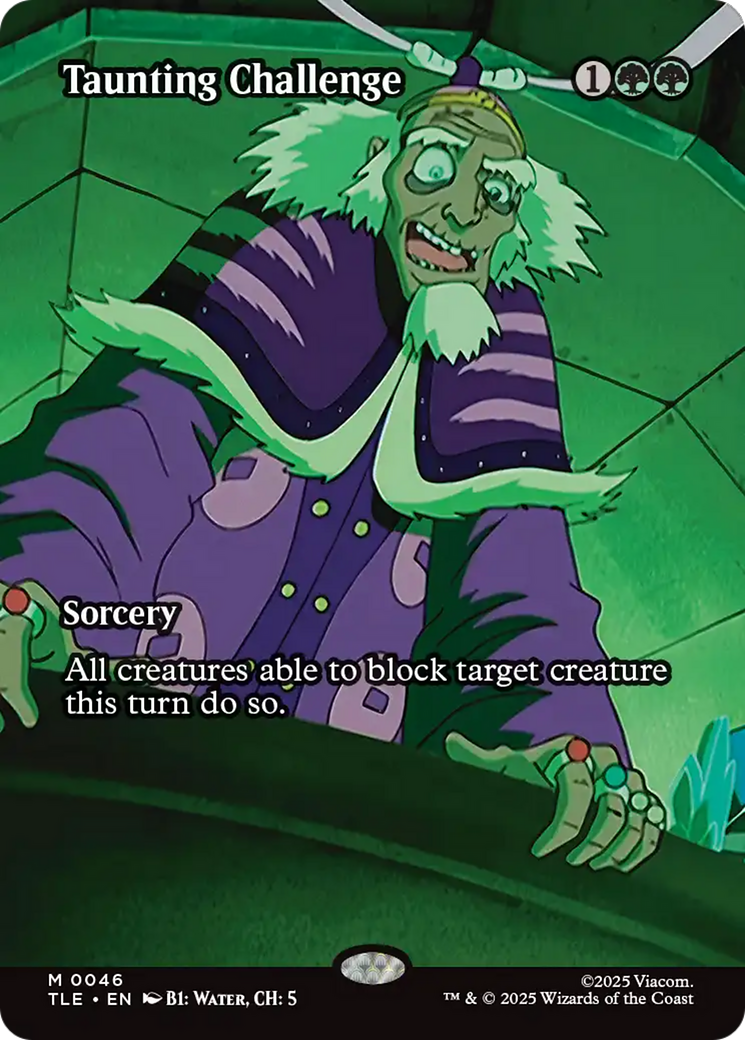 Taunting Challenge (Borderless) [Avatar: The Last Airbender: Eternal-Legal] | Tabernacle Games