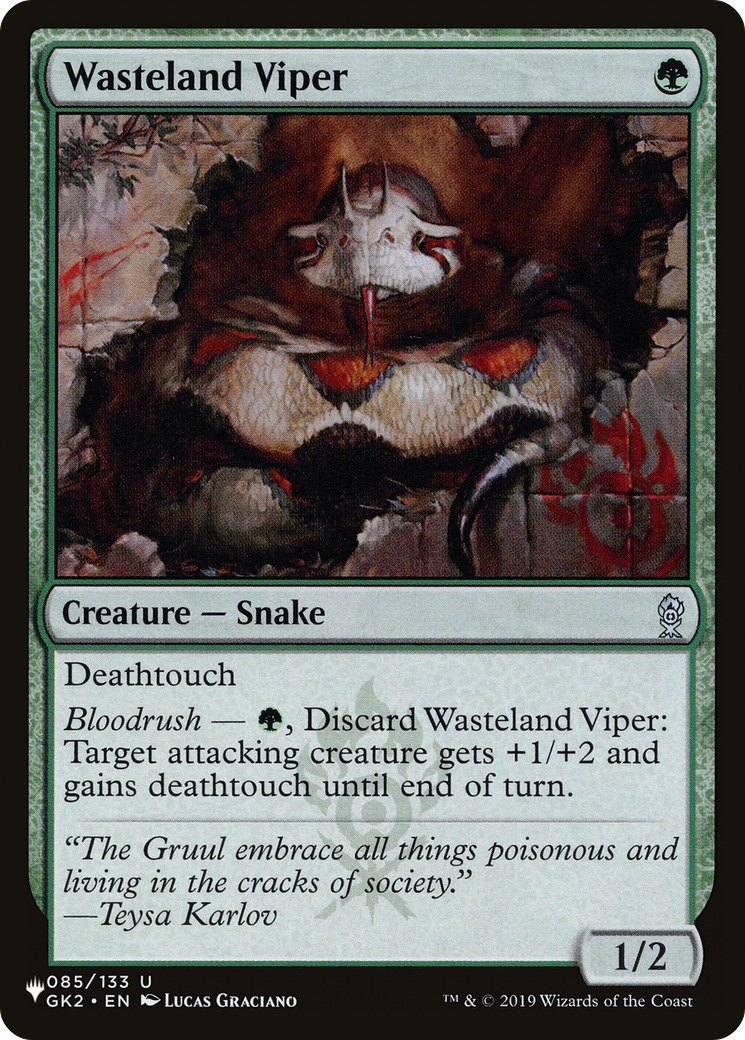 Wasteland Viper [The List] | Tabernacle Games