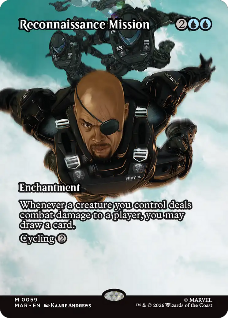 Reconnaissance Mission (Borderless) [Marvel Universe: Eternal-Legal] | Tabernacle Games