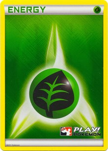 Grass Energy (2011 Play Pokemon Promo) [League & Championship Cards] | Tabernacle Games