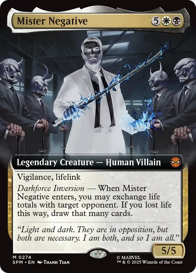 Mister Negative (Extended Art) [Marvel's Spider-Man] | Tabernacle Games