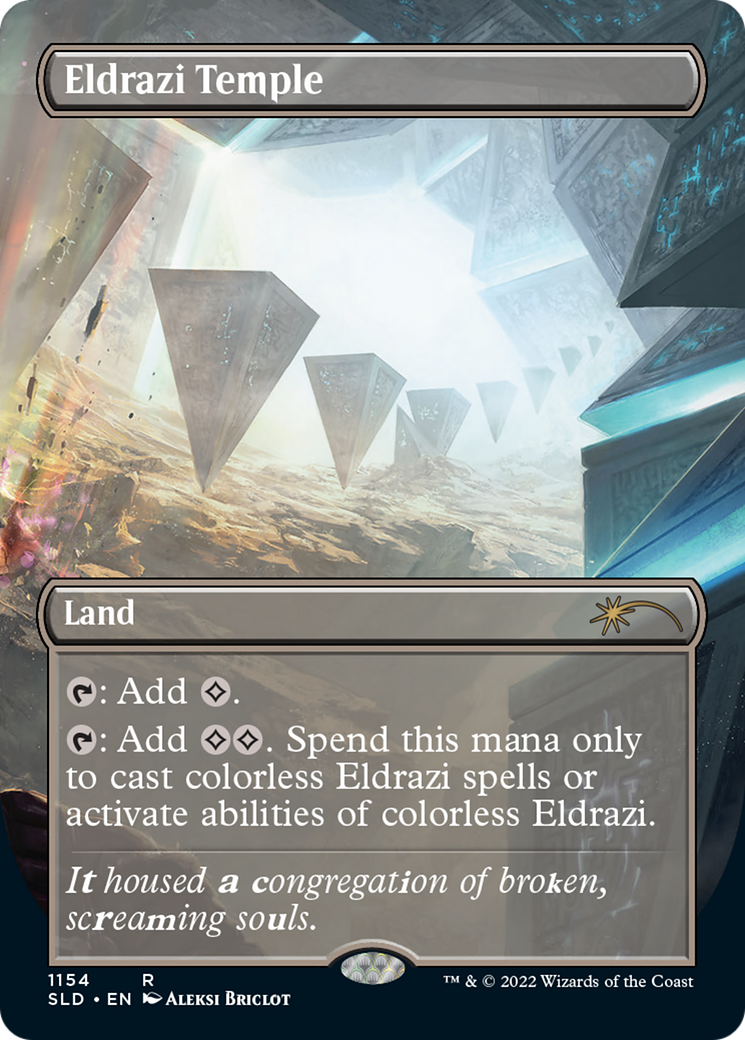 Eldrazi Temple (Borderless) [Secret Lair Drop Series] | Tabernacle Games