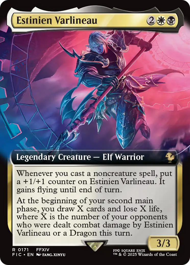 Estinien Varlineau (Extended Art) [FINAL FANTASY Commander] | Tabernacle Games