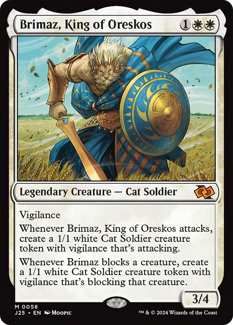 Brimaz, King of Oreskos (Anime) [Foundations Jumpstart] | Tabernacle Games