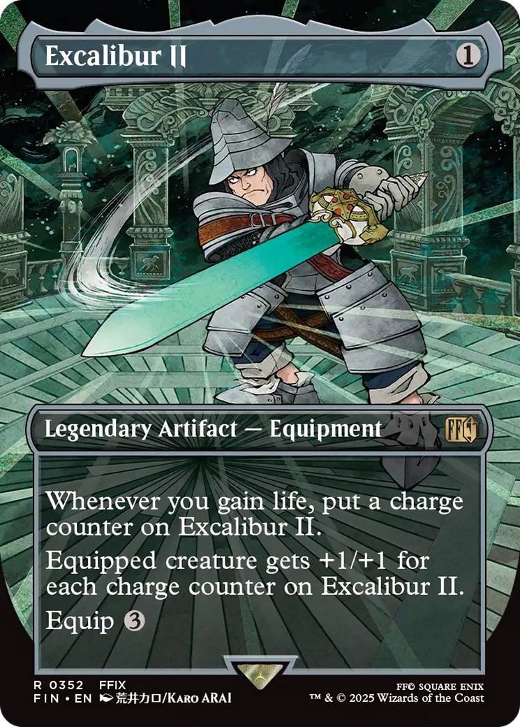 Excalibur II (Borderless) [FINAL FANTASY] | Tabernacle Games