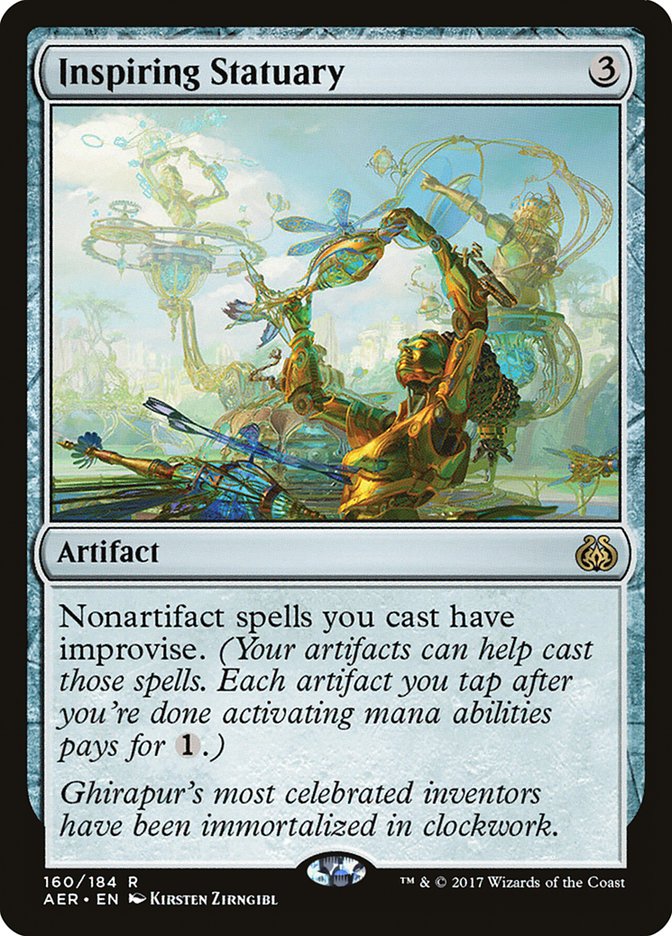Inspiring Statuary [Aether Revolt] | Tabernacle Games