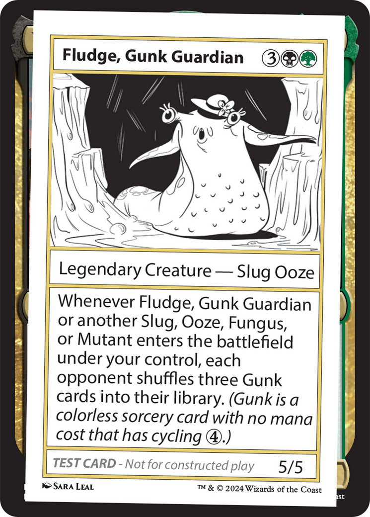 Fludge, Gunk Guardian [Mystery Booster 2 Playtest Cards] | Tabernacle Games