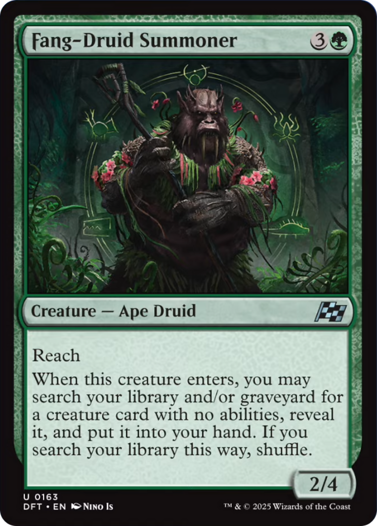 Fang-Druid Summoner [Aetherdrift] | Tabernacle Games